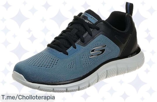 Atrévete a disfrutar la comodidad total con Skechers Track Broader, un chollo único que tus pies merecen ¡Aprovecha este ofertón antes de que se acabe!
