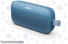 Atrévete a llevar la fiesta con el Bose SoundLink Flex: sonido potente y 12 horas de diversión, ¡nunca visto a este precio loco! Actúa ya antes que se acabe esta oferta única