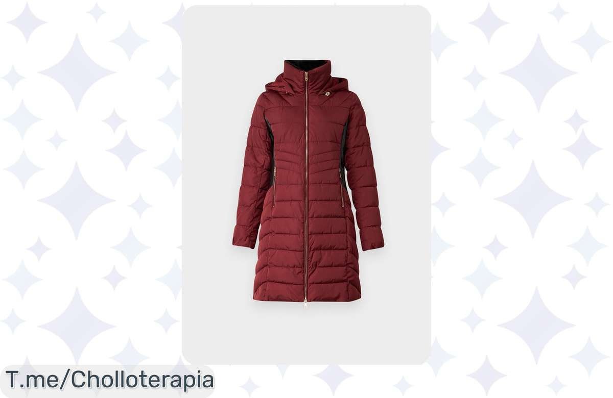 Atrévete a lucir espectacular con el abrigo ONLY ONLHELEN PUFFER COAT en rojo oscuro, aprovecha este super chollo de estilo y calidez antes que se acabe, ¡compra ya!