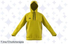 Atrévete a lucir increíble con la sudadera adidas Ent22 Hoody, un super chollo de comodidad y estilo que no puedes dejar pasar, ¡hazla tuya antes de que se agote!