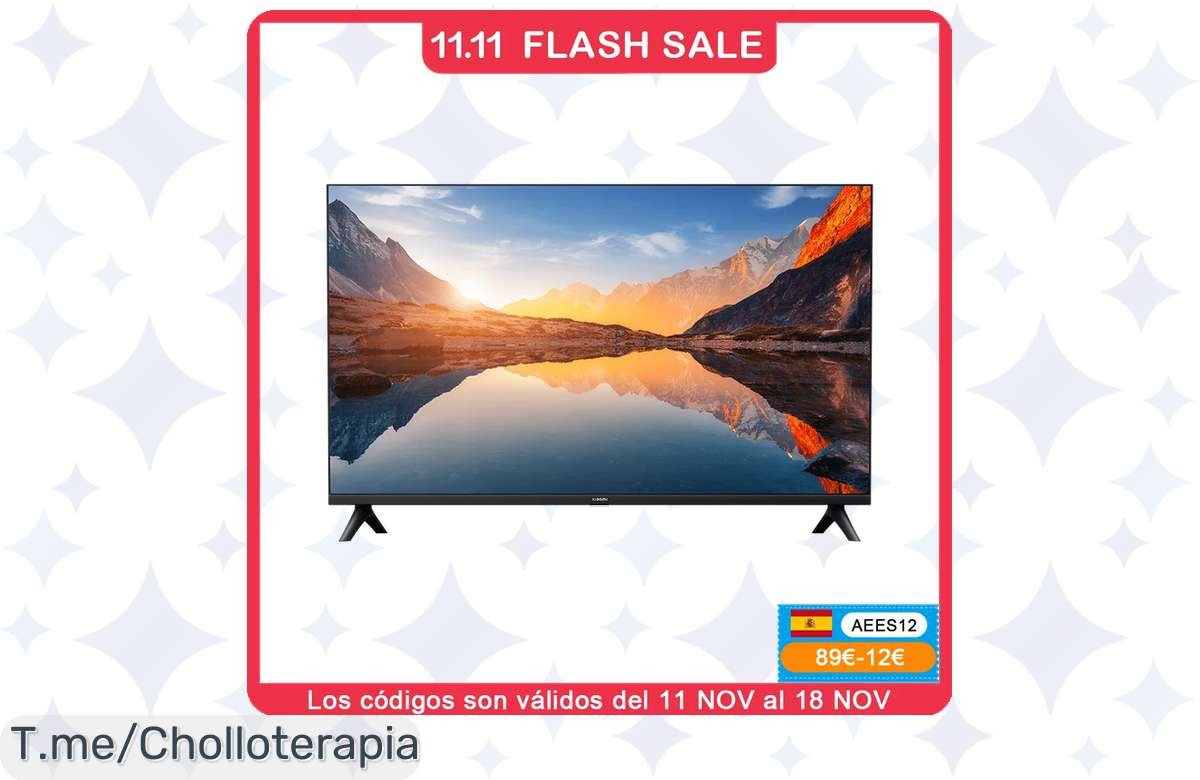 Atrévete a vivir la experiencia de cine en casa con Xiaomi TV A 32 2025, sonido impresionante y descuento brutal. ¡Aprovecha esta oferta única antes que se acabe!