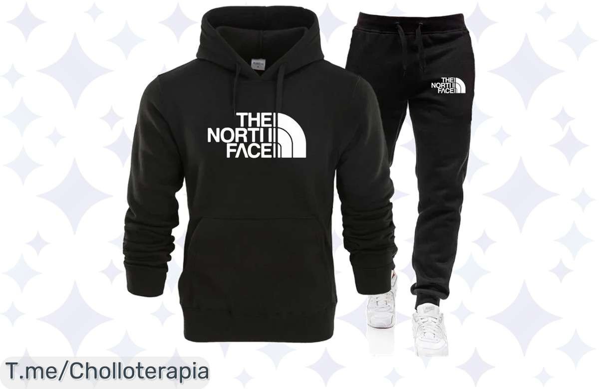 Atrévete al invierno con estilo y consigue tu chándal de marca en un super chollo, ¡ofertón único que no volverás a ver! Compra ahora antes de que se agoten.