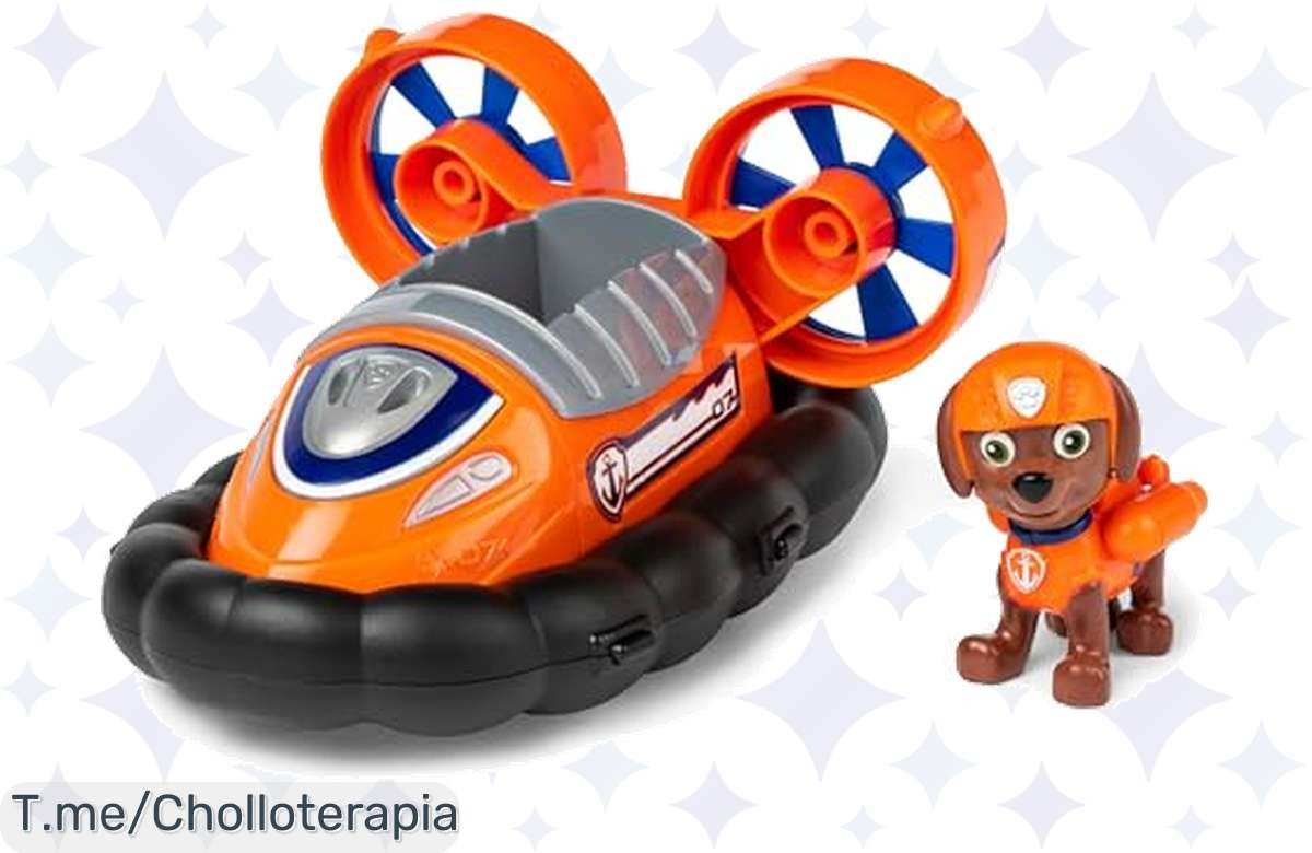 Aventuras al volante con el Aerodeslizador de Zuma, un super chollo que vuela y encanta a tus peques. ¡Consigue este ofertón único antes de que se agote!