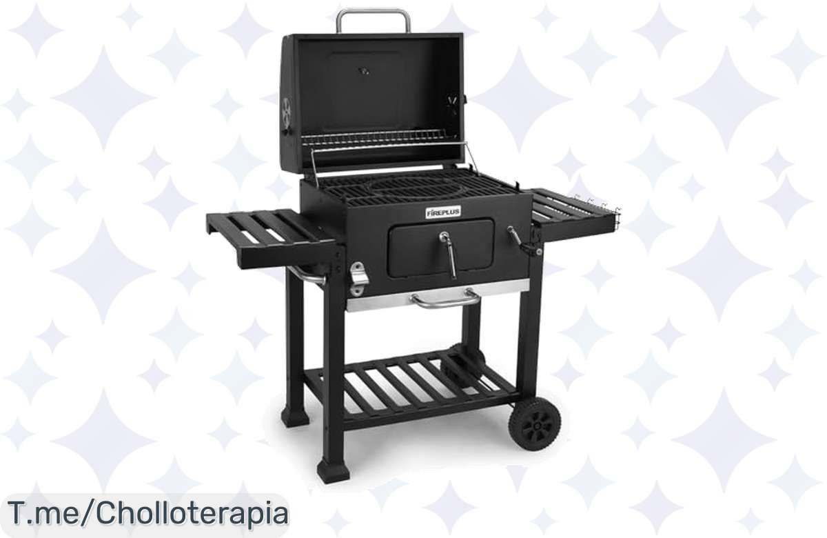 Barbacoa portátil Fireplus: el super chollo de asados al aire libre que necesitas. Disfruta sin humos y llévatela a cualquier lugar antes de que se agoten. ¡Compra ya!