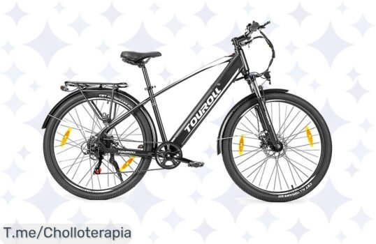 Bicicleta de Trekking J1 TOUROLL a precio loco: rápida, perfecta para tus aventuras y con un super chollo que no podrás dejar pasar ¡Compra ya antes de que se agoten!