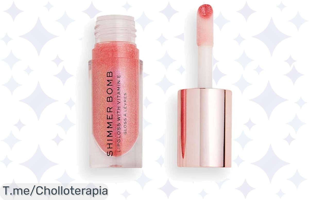 Brilla como nunca con el brillo de labios Revolution Shimmer Bomb Gloss, ¡super chollo para deslumbrar! Aprovecha este ofertón antes que se agote y hazte notar hoy mismo.