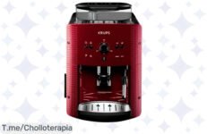 Cafetera Expresso Superautomática Krups EA8107 Roma a precio loco: disfruta café de calidad en casa con su potencia de 1450 W ¡Hazla tuya ya, oferta limitada!