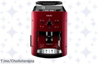 Cafetera Expresso Superautomática Krups EA8107 Roma a precio loco: disfruta café de calidad en casa con su potencia de 1450 W ¡Hazla tuya ya, oferta limitada!