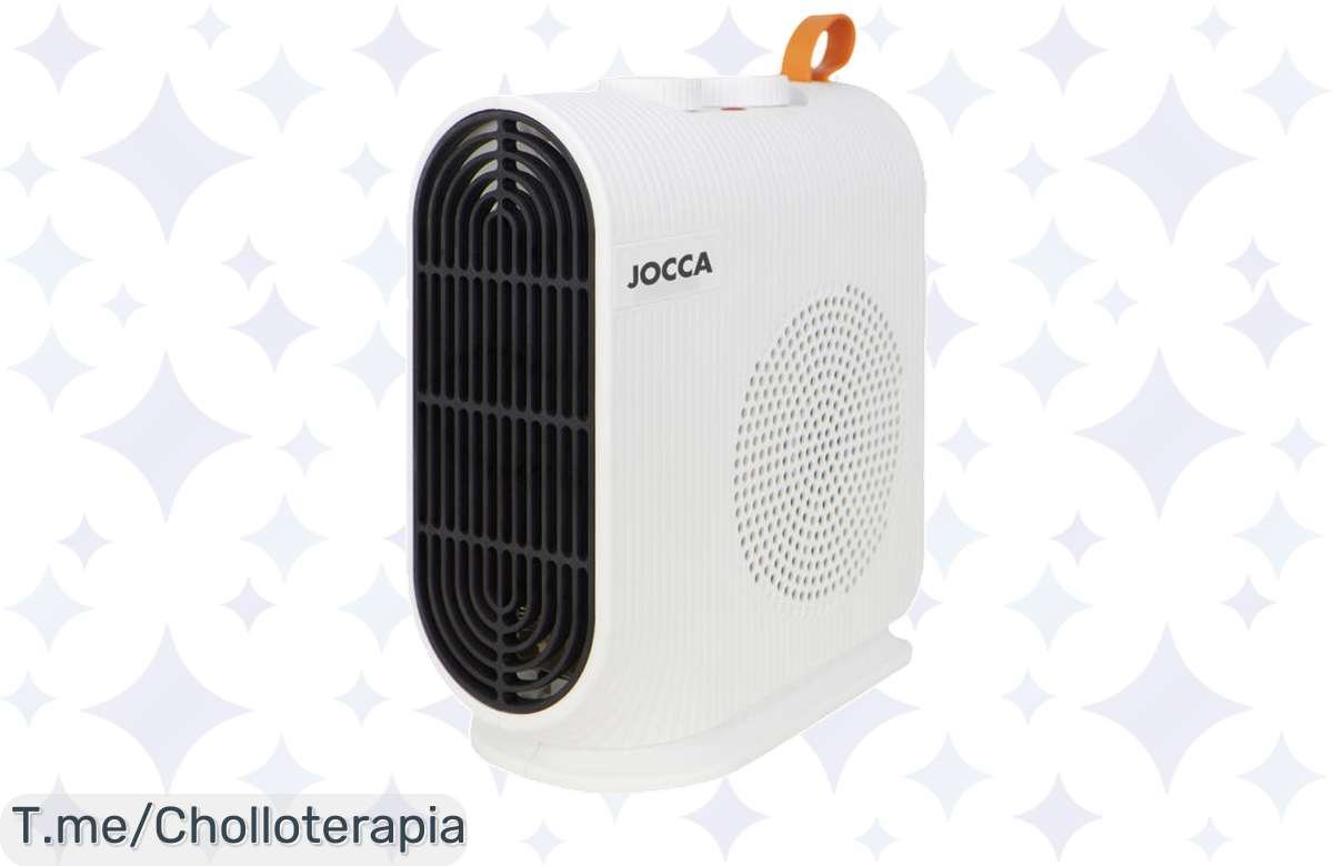 Calefactor Jocca a Precio Loco: Calienta tu hogar en un instante con 2000W y protección total. ¡No dejes escapar este ofertón, compra ya antes de que se agote!