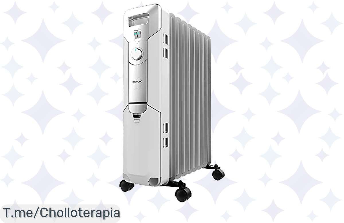 Calienta tu hogar como nunca con el Radiador Eléctrico Cecotec ReadyWarm 9000 a un precio loco. Solo por tiempo limitado, ¡aprovecha este chollo y actúa ya!