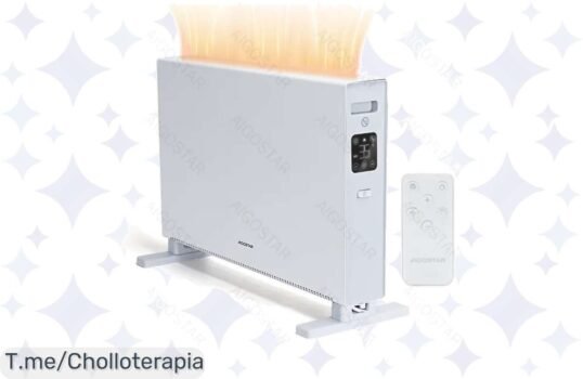 Calienta tu hogar con Aigostar Ember: el calefactor silencioso y eficiente que todos desean Oferta única, precio loco y descuento brutal solo por tiempo limitado ¡Actúa ya!
