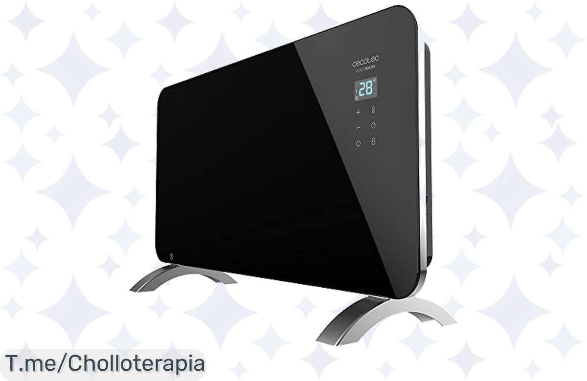 Calienta tu hogar con el ofertón del Cecotec Radiador Eléctrico Wifi y controla la temperatura desde tu móvil. No te quedes sin él, compra ahora antes de que se agote.