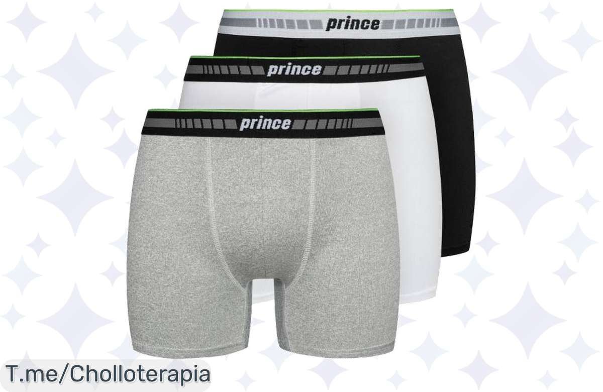 Calzoncillos de tus sueños en pack de 3 a precio loco, comodidad y estilo que no puedes dejar pasar. ¡Hazte con este ofertón antes de que se acabe!