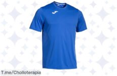 Camiseta Deportiva Joma: Ligera y Duradera, El Chollo Que Necesitas Para Mejorar Tu Juego ¡Aprovecha Este Ofertón Limitado Antes De Que Se Agote!
