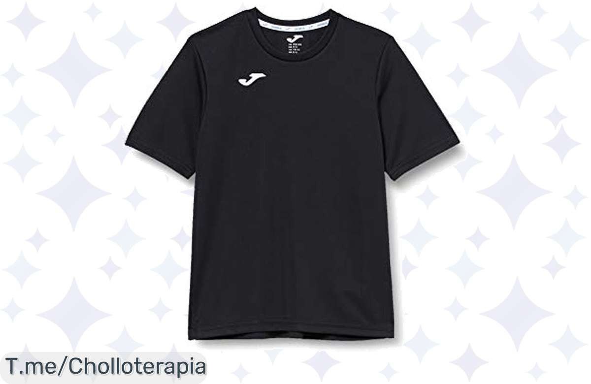 Camiseta Joma a precio loco: ligereza y libertad de movimiento en cada deporte. ¡No te quedes sin tu super chollo, oferta limitada que no puedes dejar escapar!