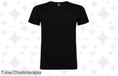 Camiseta básica de hombre al precio loco que cambiará tu verano: 100% algodón, ligera y cómoda ¡Aprovecha este super chollo antes de que se agoten!