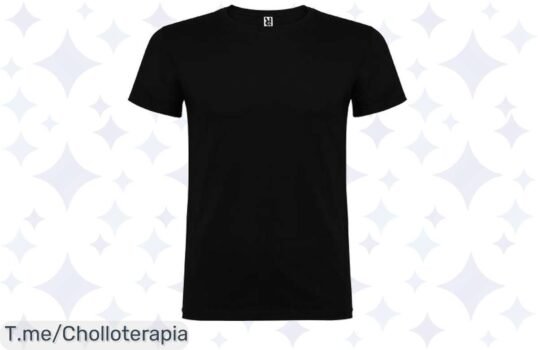 Camiseta básica de hombre al precio loco que cambiará tu verano: 100% algodón, ligera y cómoda ¡Aprovecha este super chollo antes de que se agoten!