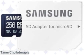 Captura momentos épicos con la Samsung PRO Ultimate de 256 GB, velocidad alucinante y resistencia total, no dejes pasar este ofertón, ¡compra ya antes de que se acabé!