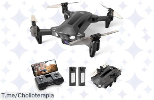 Captura momentos increíbles con el DEERC Drone para niños: cámara 1080P HD y control de voz, ¡super chollo por tiempo limitado! Actúa ya antes de que se acabe esta oferta única