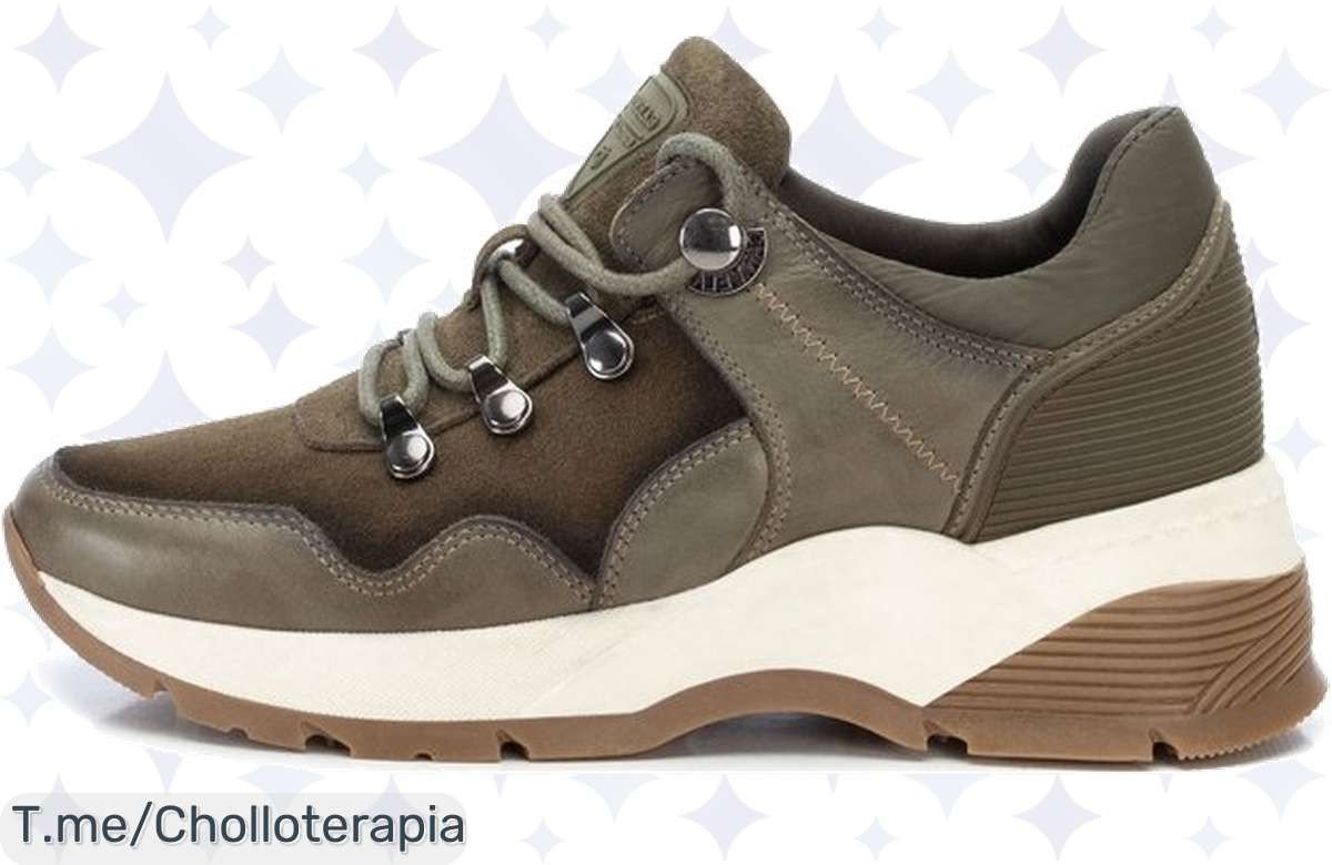 Carmela Zapatillas en caqui: el super chollo del año que abraza tus pies con suavidad y estilo. ¡Compra ahora antes de que se agoten, es una oferta nunca vista!