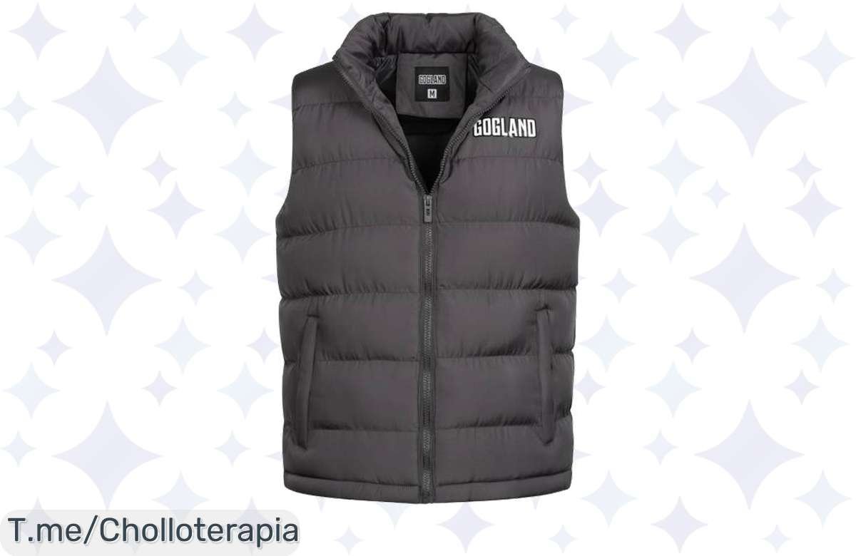 Chaleco acolchado gris Tjörn de GOGLAND® a precio loco: comodidad y estilo unisex en una prenda perfecta para ti. ¡Aprovecha este ofertón antes que se agote!