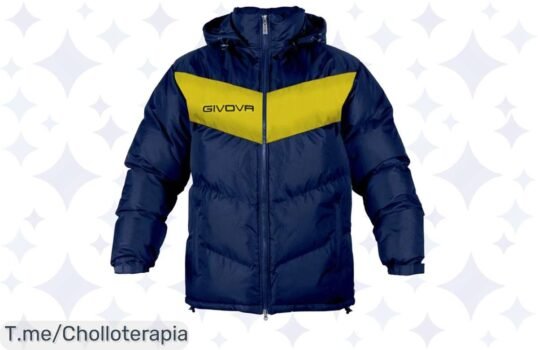 Chaquetón Niño Podio Givova: El abrigo acolchado que todos quieren, súper cómodo y a precio loco ¡Aprovecha este ofertón antes de que se agoten!