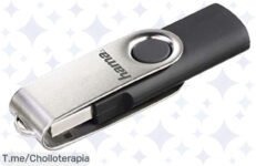 Chollazo Hama FlashPen USB 20 de 16 GB: Almacenamiento rápido y seguro con tapa giratoria, ¡consigue este ofertón exclusivo antes que se agote!