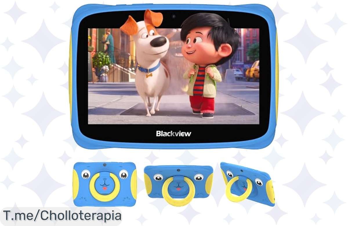 Chollazo del año: Blackview Tablet para niños con Android 13 y control parental a un precio loco. ¡Regala tecnología y aprovecha esta oferta única, date prisa!