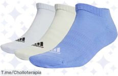 Chollazo en calcetines ADIDAS: 3 pares súper elásticos en colores únicos para que disfrutes de la comodidad y el estilo ¡No dejes pasar esta oferta única, compra ya!