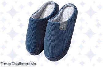 Chollazo increíble: Zapatillas de casa súper cómodas con un descuentazo nunca visto ¡Aprovecha ya este ofertón antes que se agoten y llévalas a precio loco!