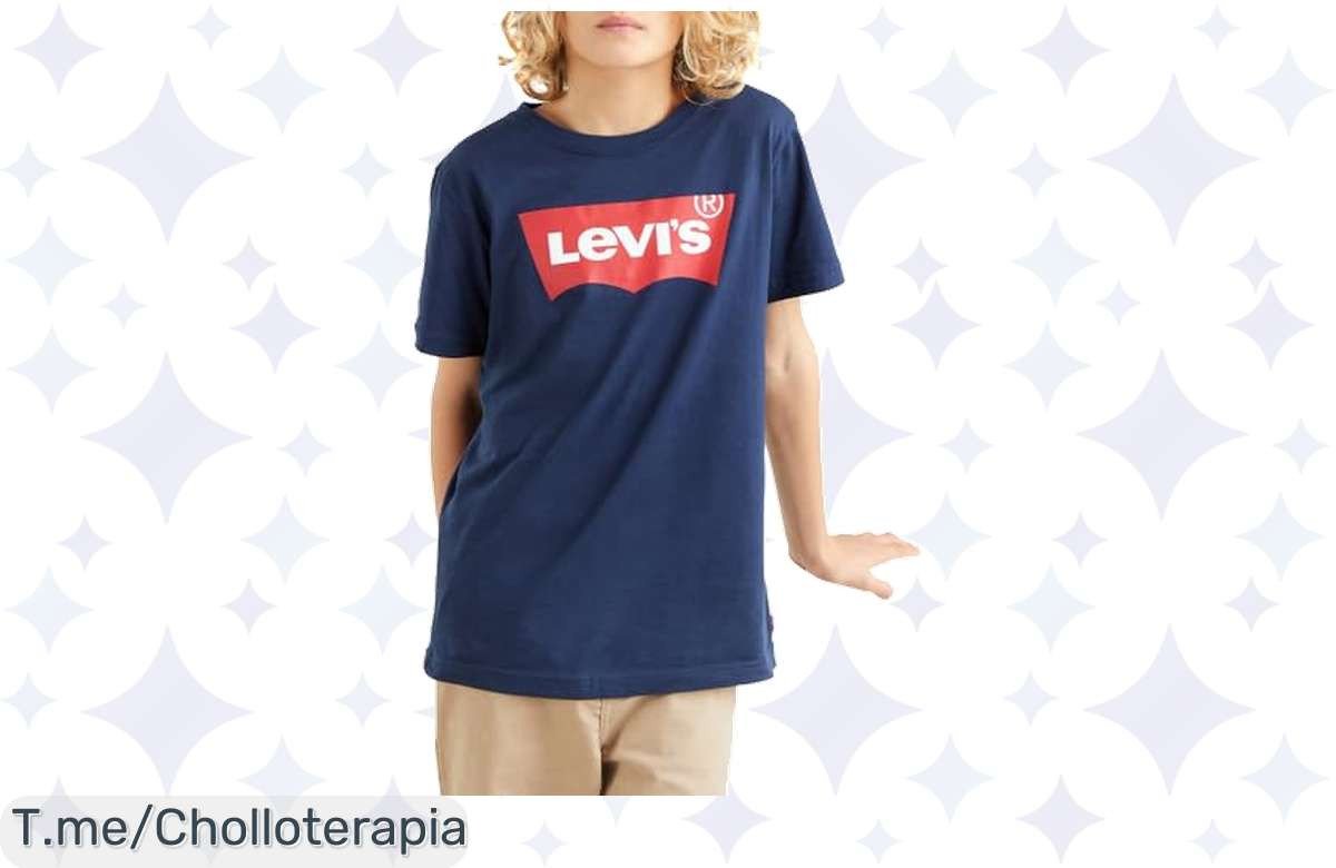 Chollazo único en camiseta Levi’s Lvb Batwing Tee para niños: comodidad y estilo a un precio loco, no dejes que se te escape esta oferta brutal ¡Compra ahora antes de que volé!