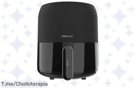 Cocina sano y delicioso con la freidora de aire Cecotec, ¡9 modos extraordinarios y solo una cucharada de aceite! No dejes pasar este ofertón, ¡compra ya y transforma tu cocina!