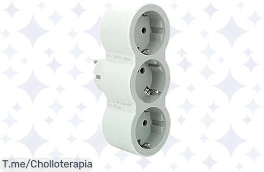 Conéctate sin límites con el super chollo de Legrand: 3 tomas de enchufes resistentes y elegantes, ¡aprovéchalo ya antes de que se agote esta oferta nunca vista!