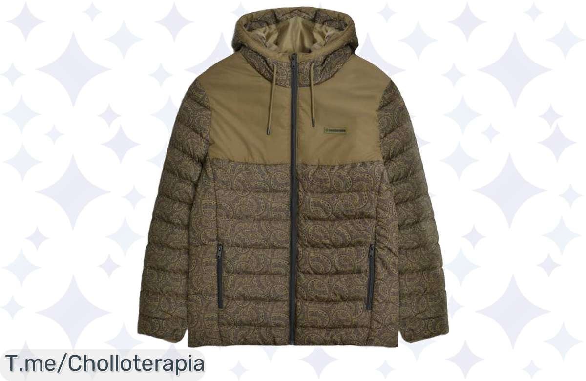 Consigue el chaquetón Lambretta Padded Paisley y destaca con estilo a un precio loco, pero apúrate porque esta oferta nunca se había visto. ¡Compra ya antes de que vuelen!