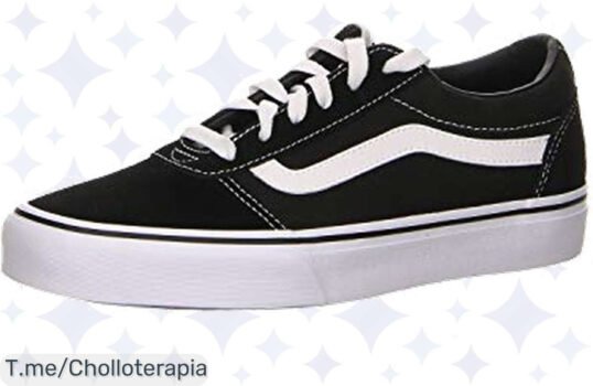 Consigue el chollazo del año con Vans Ward para mujer, estilo y comodidad inigualables a un precio loco No dejes pasar esta oferta antes de que desaparezca ¡Actúa ya!