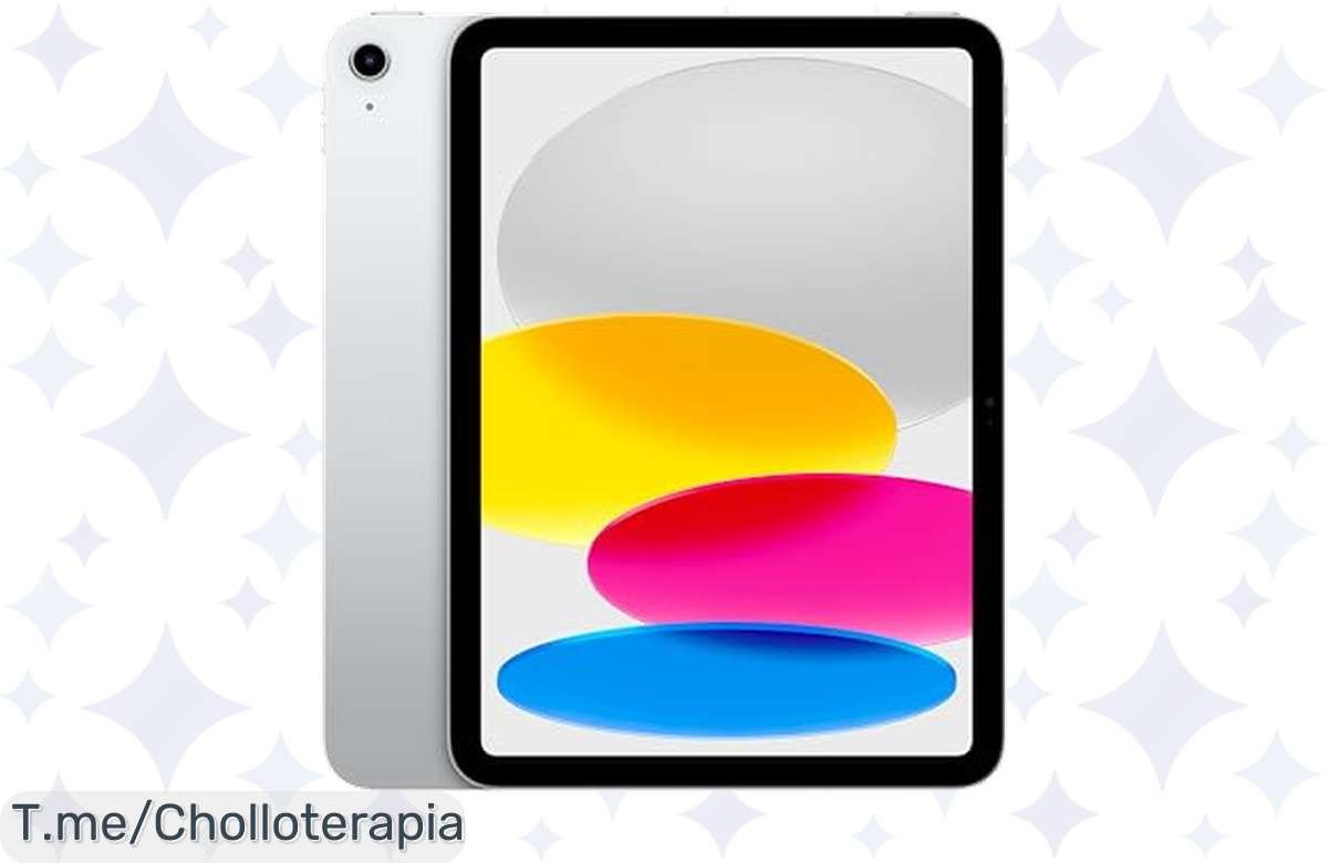 Consigue el iPad de 10,9 que todos desean a un precio loco ¡con pantalla Liquid Retina y chip A14 Bionic! Oferta limitada, no dejes pasar este super chollo ahora mismo.