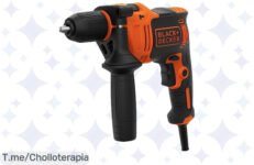 Consigue el taladro BLACK+DECKER 710W a un precio loco y transforma tus proyectos en segundos con esta oferta nunca vista, ¡compra ahora antes de que se agote!