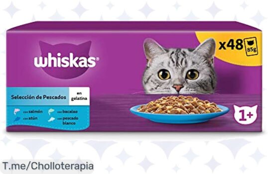 Dale a tu gato un festín inigualable con Whiskas: nutrición superior, energía y felicidad al mejor precio loco ¡Apresúrate, esta oferta única es limitada!