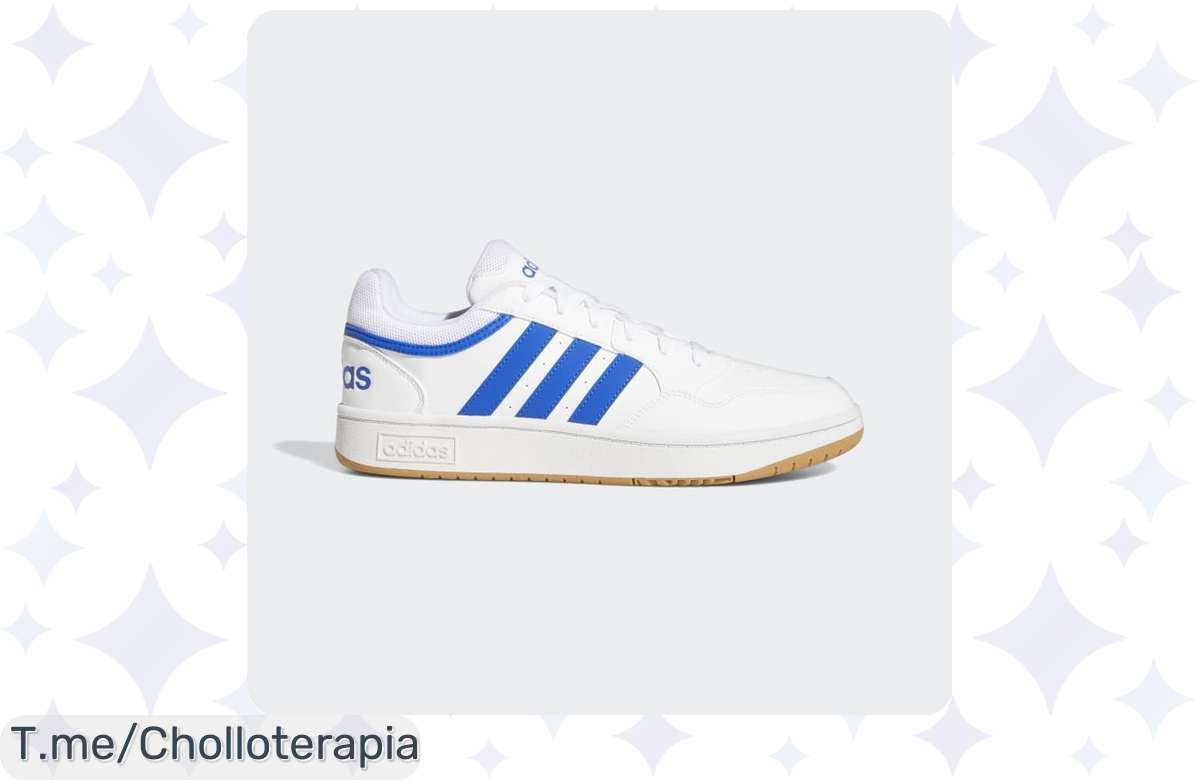 Deja sin aliento con las Zapatillas Hoops 3.0 Low Classic Vintage de adidas, comodidad total y estilo eterno a un precio loco ¡Aprovecha este super chollo antes que se agoten!