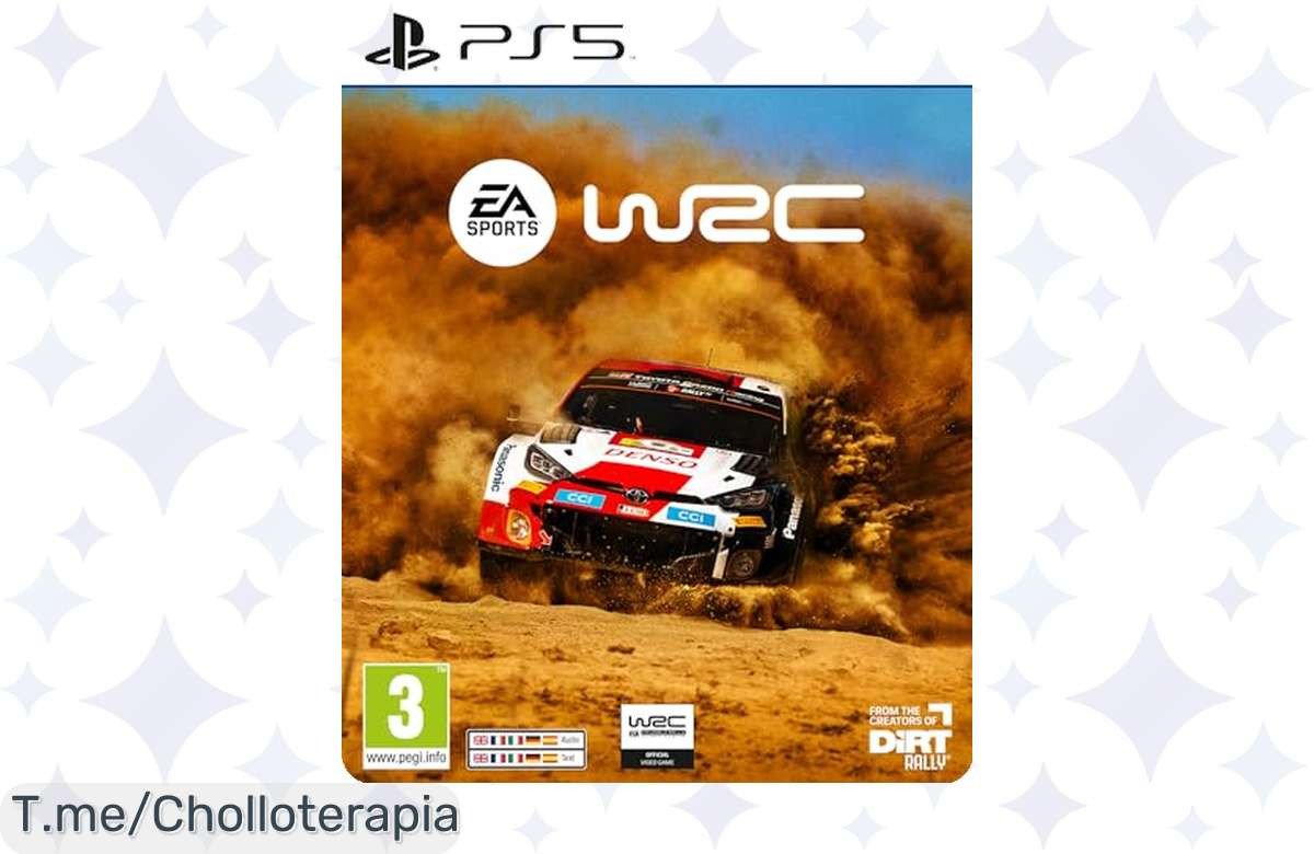 Desata tu pasión con EA SPORTS WRC para PS5 y vive la adrenalina al máximo. Super chollo en personalización y experiencias únicas, ¡compra ahora antes que se agote!