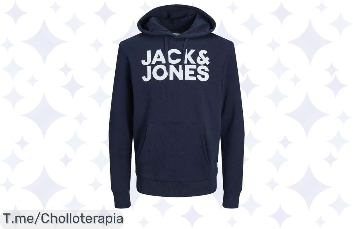 Descubre La Sudadera Jack & Jones A Un Precio Loco: Estilo Casual Y Bolso Frontal Para Todas Las Ocasiones. ¡Aprovecha Este Ofertón Antes De Que Se Agote!