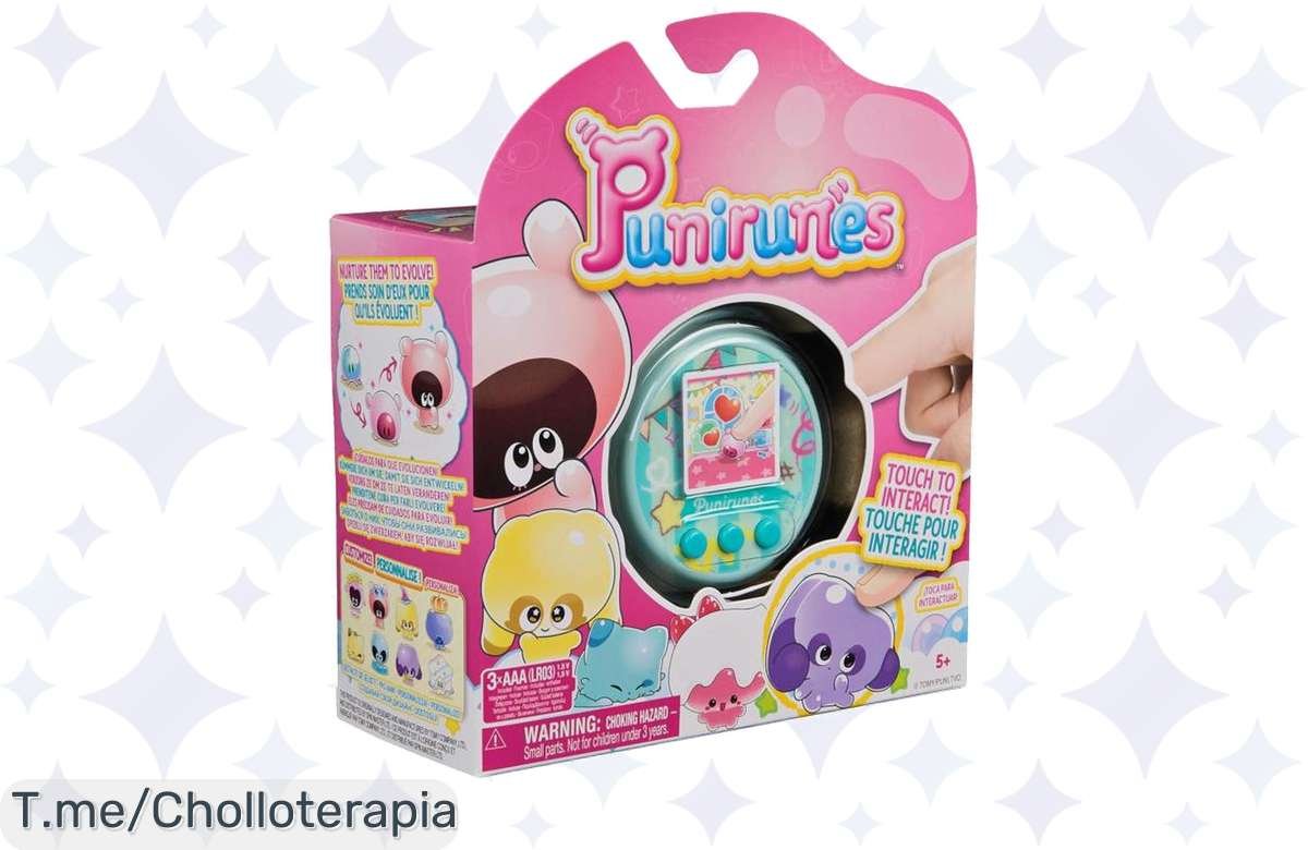 Descubre Punirunes, la mascota virtual que cobra vida y te sorprende con sonidos ¡Oferta única de personajes blanditos a precio loco! Consíguelo ya antes que se agote.