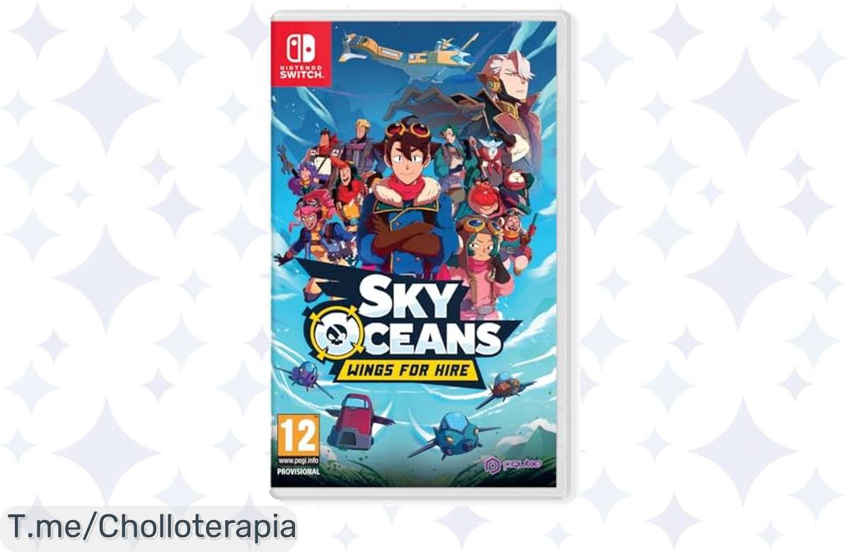Descubre Sky Oceans: Wings for Hire con un descuentazo brutal y personaliza tu flota para vivir combates aéreos épicos. ¡Actúa ya, oferta única y limitada!