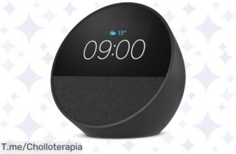 Descubre el Amazon Echo Spot 2024: despertador inteligente con música y luz suave, ¡mejora tus mañanas a un precio loco! Aprovecha este super chollo antes que se acabe