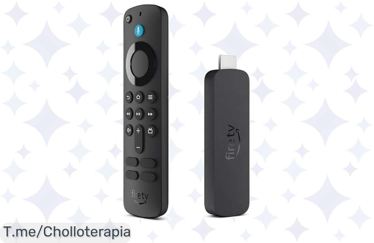 Descubre el Amazon Fire TV Stick 4K: entretenimiento sin límites con control por voz de Alexa, ¡super chollo a un precio loco que no podrás dejar escapar!