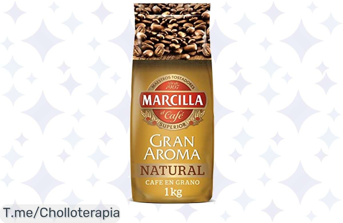 Descubre el Café Marcilla en Grano: Sabor intenso y fresquito al instante, un chollo único para tus mañanas. ¡No dejes escapar esta oferta limitada!