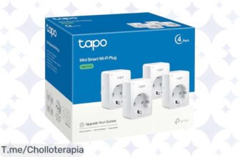 Descubre el Chollazo de la Temporada: TPLink Tapo P100 a un precio loco ¡Controla tu hogar desde cualquier lugar y ahorra energía! Oferta limitada, no te quedes sin él