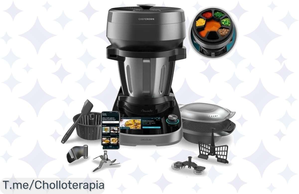 Descubre el Chollazo del Año: Haz magia en la cocina con el Robot Multifunción Mambo CooKing Victory, ¡45 Funciones increíbles para cocinar fácil y rápido! Oferta limitada, actúa ya.