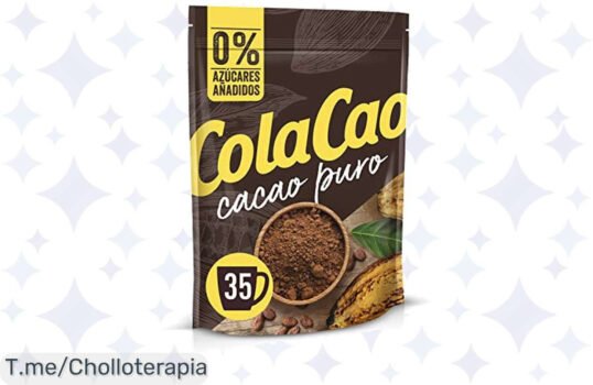 Descubre el Chollazo del Momento: ColaCao Cacao Puro Sin Aditivos, Un Placer Natural para Todos ¡Llévalo Ahora Con Descuento Brutal! Oferta Limitada Que No Puedes Dejar Pasar