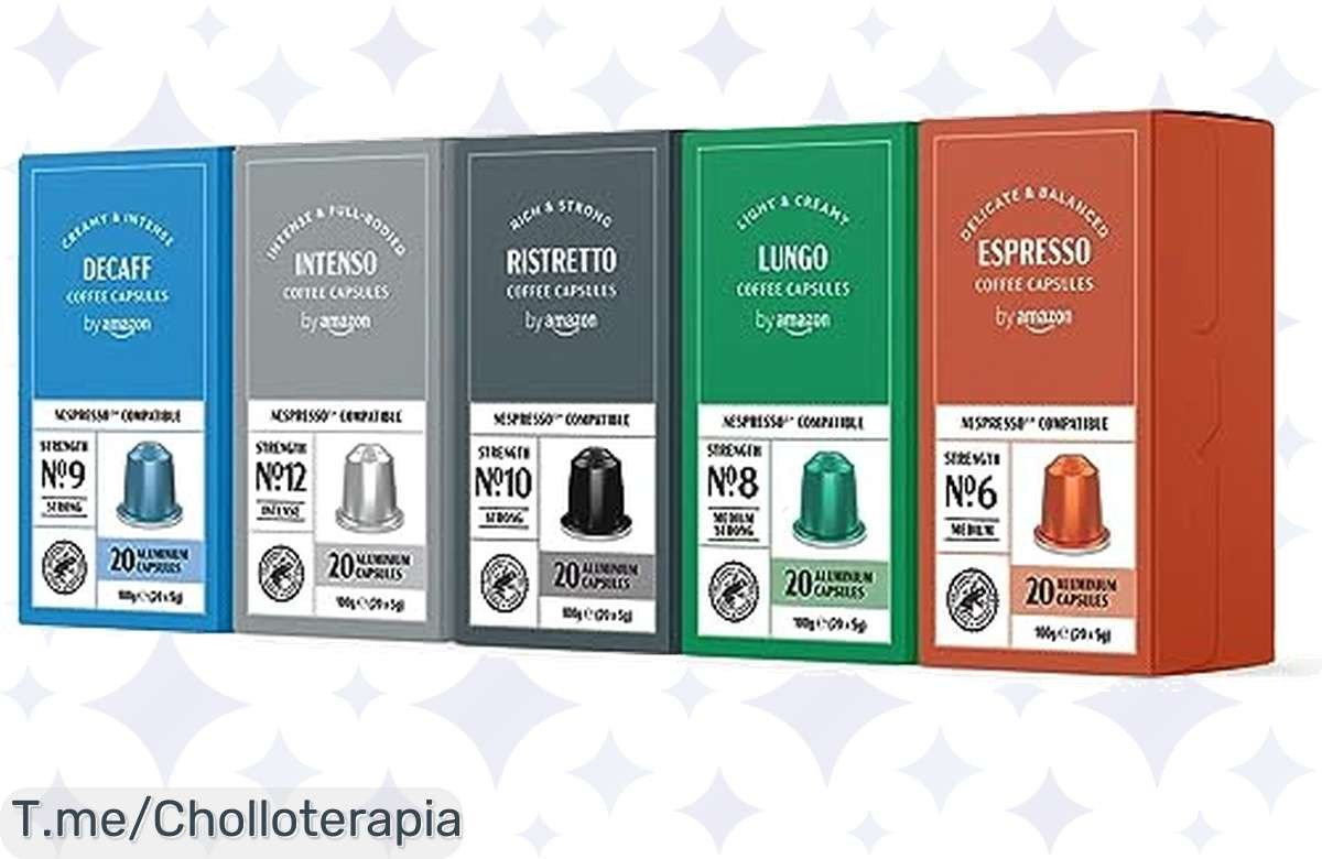 Descubre el Chollo Irresistible de 100 Cápsulas Nespresso que Transformará tu Café Diario en un Viaje Placentero ¡No Dejes Pasar Esta Oferta Limitada y Compra Ahora!